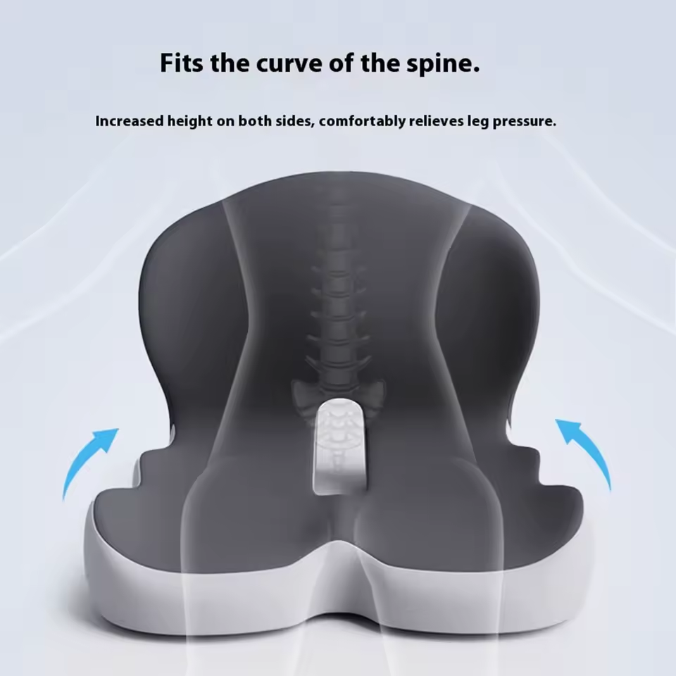 SitEase Comfort™ Orthopedic Seat & Back Cushion – Relieve Back Pain Instantly