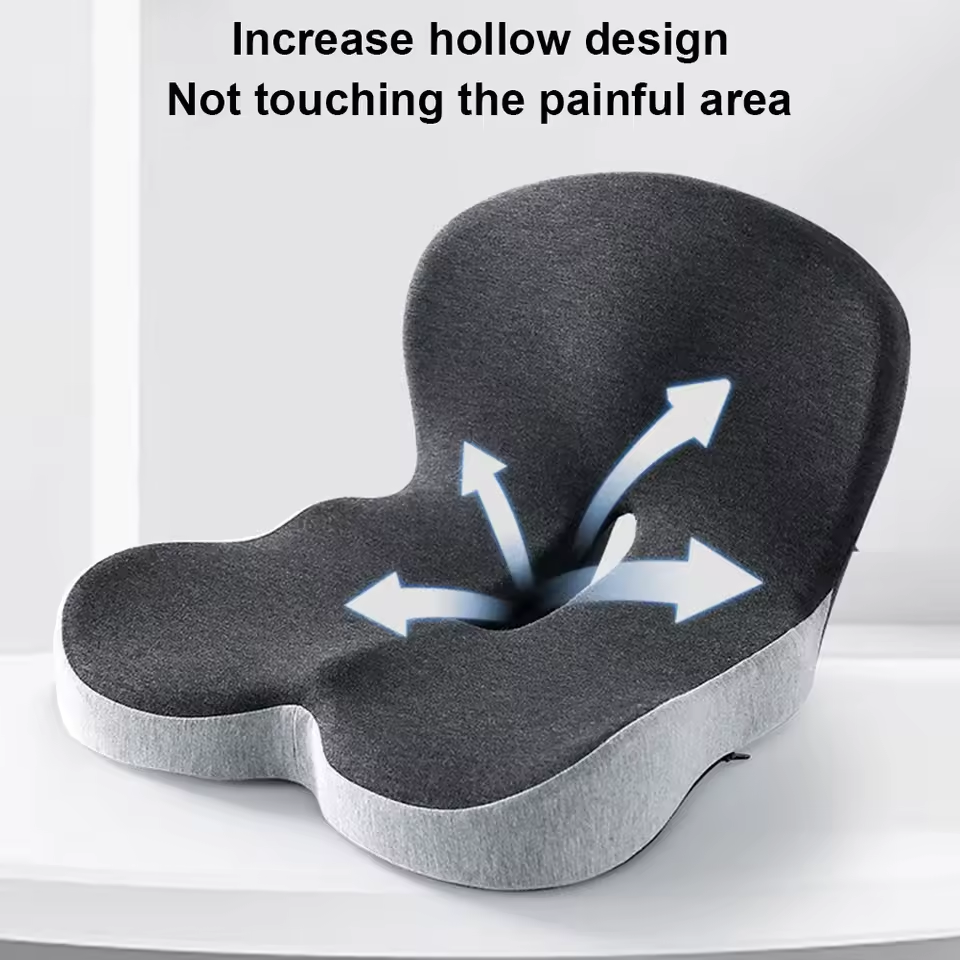 SitEase Comfort™ Orthopedic Seat & Back Cushion – Relieve Back Pain Instantly